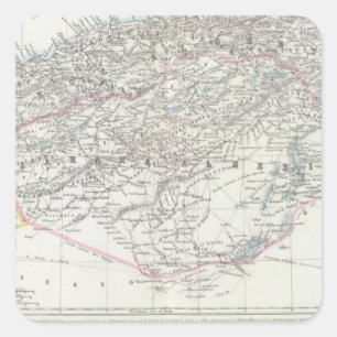 Algeria 2 square sticker