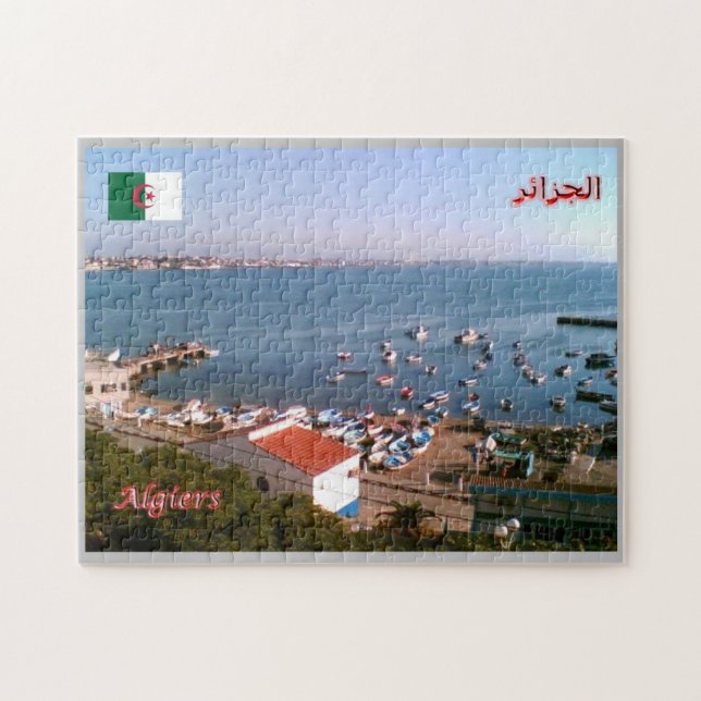 Algeria - Algeri - Jigsaw Puzzle (Horizontal)