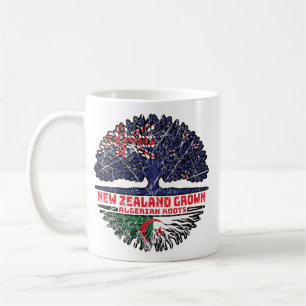 Algeria Algerian New Zealander New Zealand Tree Coffee Mug