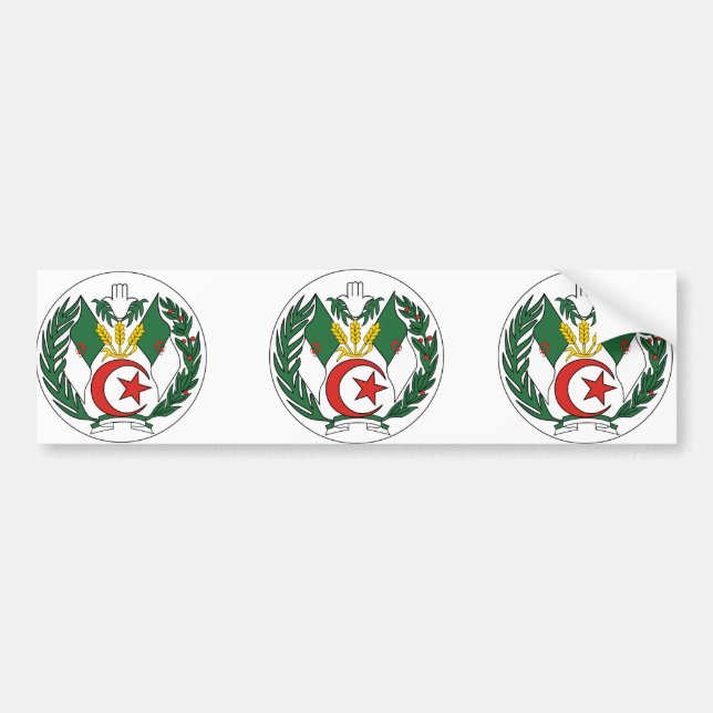 Algeria Bumper Sticker (Front)