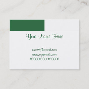 Algeria Business Card