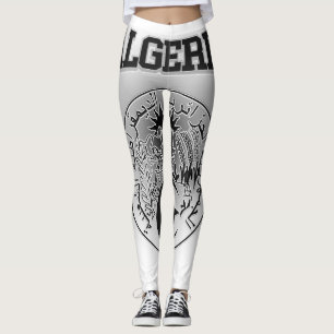 Algeria Coat of Arms Leggings