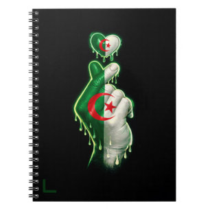 Algeria Finger Heart Notebook