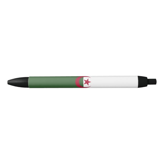 Algeria flag black ink pen (Front)
