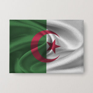Algeria Flag Button