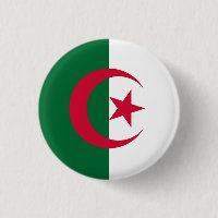 Algeria Flag Button
