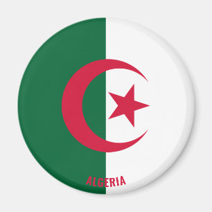 Algeria Flag Charming Patriotic Magnet
