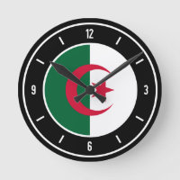Algeria Flag Elegant