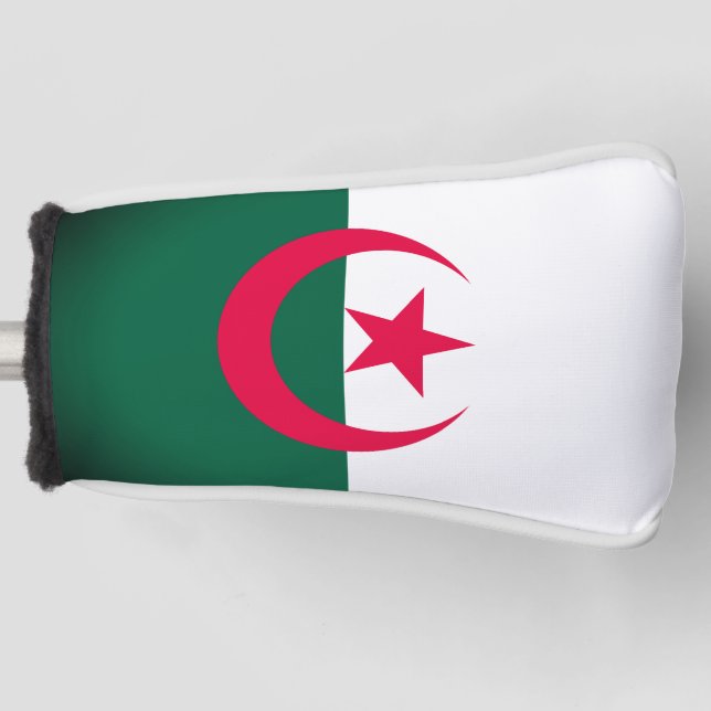 Algeria Flag Golf Head Cover (Front)