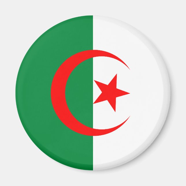 Algeria Flag Magnet (Front)