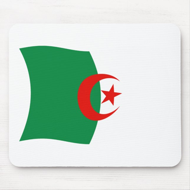 Algeria Flag Mousepad (Front)