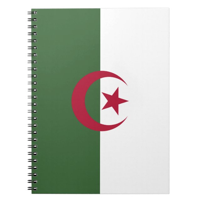 Algeria flag notebook (Front)