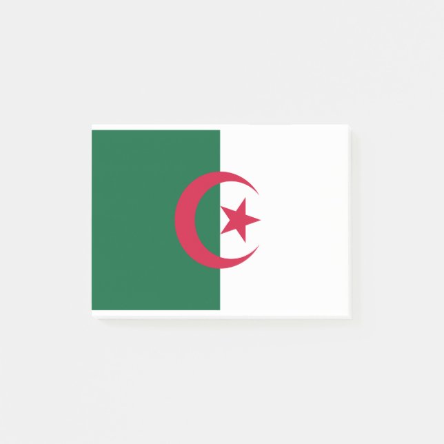 Algeria Flag Post-it Notes (Front)