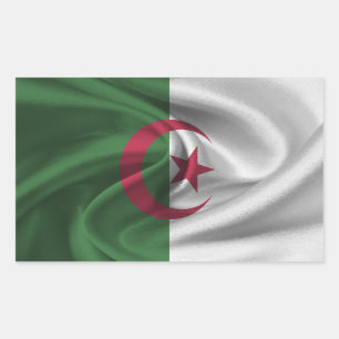 Algeria Flag Rectangular Sticker