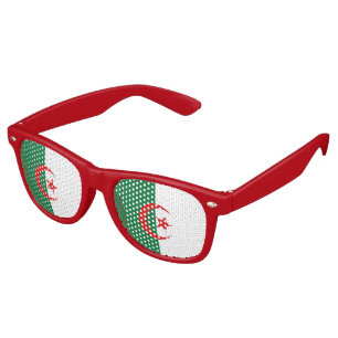Algeria Flag Retro Sunglasses
