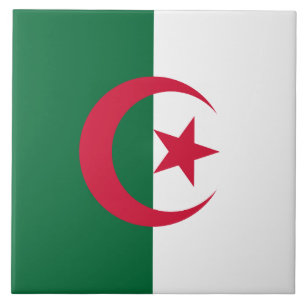 Algeria Flag Tile