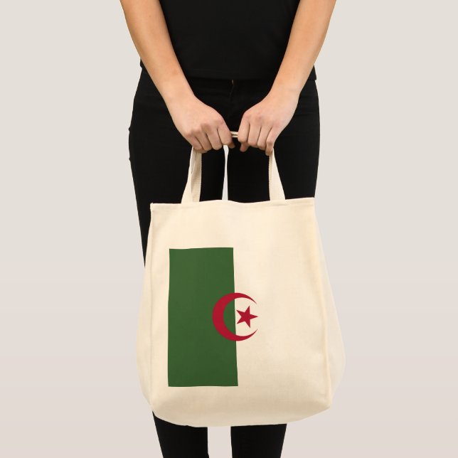 Algeria flag tote bag (Front (Product))