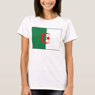 Algeria Flag x Map T-Shirt