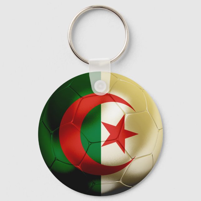 Algeria Football Key Ring (Front)