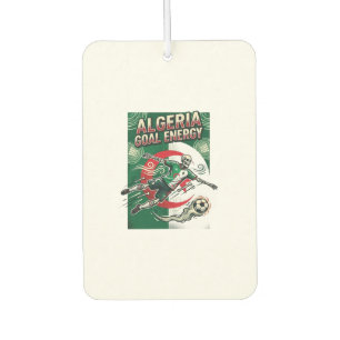 Algeria Goal Energy Skeleton Striker Nations Bold Car Air Freshener