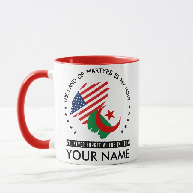 algeria mug - algeria name mug  (Left)