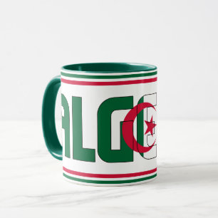 Algeria National Flag Patriotic Coffee Mug