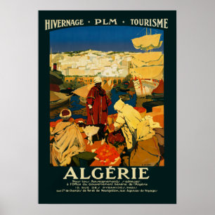 Algeria - poster - Vintage