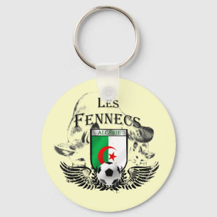 Algeria Soccer Key Ring