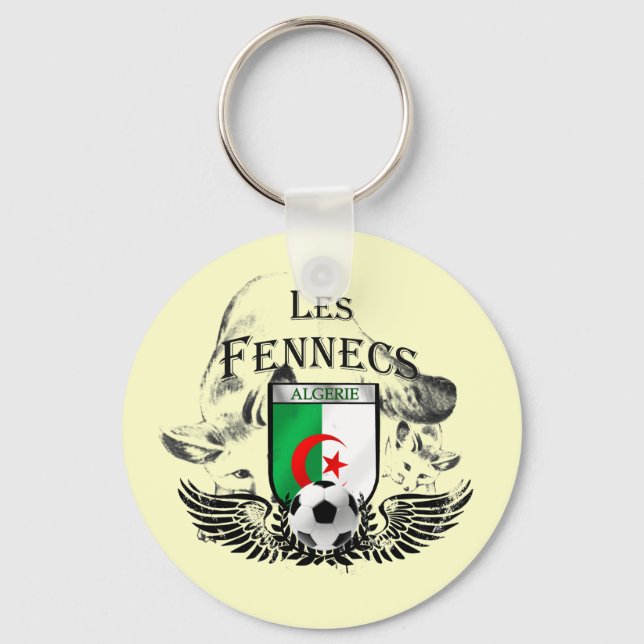 Algeria Soccer Key Ring (Front)
