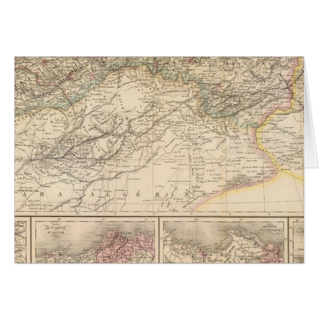 Algeria, Tunisia (Front Horizontal)