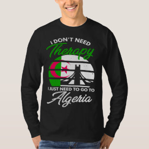 Algerian Flag I Algeria Flag I Vacation I Algeria T-Shirt