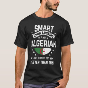 Algerian Flag Native Pride Algeria Algerian Roots T-Shirt