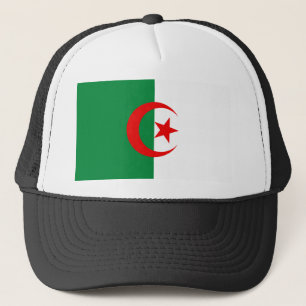 Algerian flag trucker hat