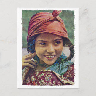 Algerian Girl Postcard