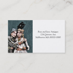 Algerian Gypsy Girls Business Card
