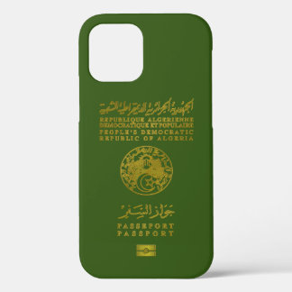 Algerian passport Case-Mate iPhone case