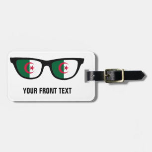 Algerian Shades custom luggage tag