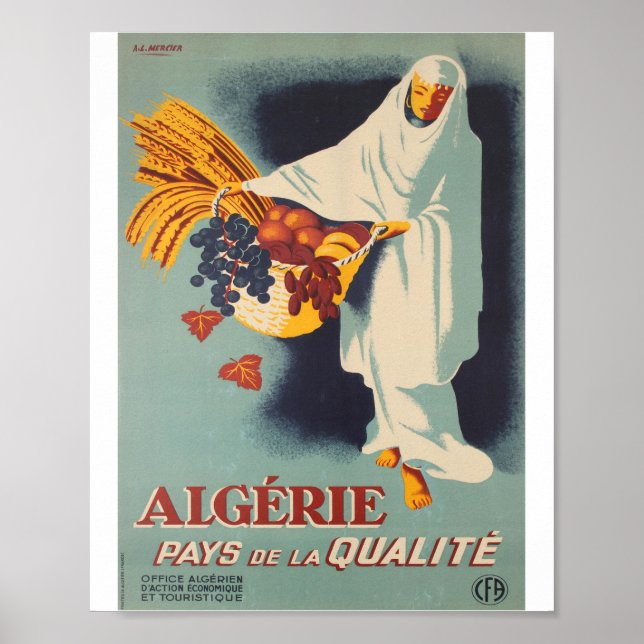 ALGERIE POSTER (Front)