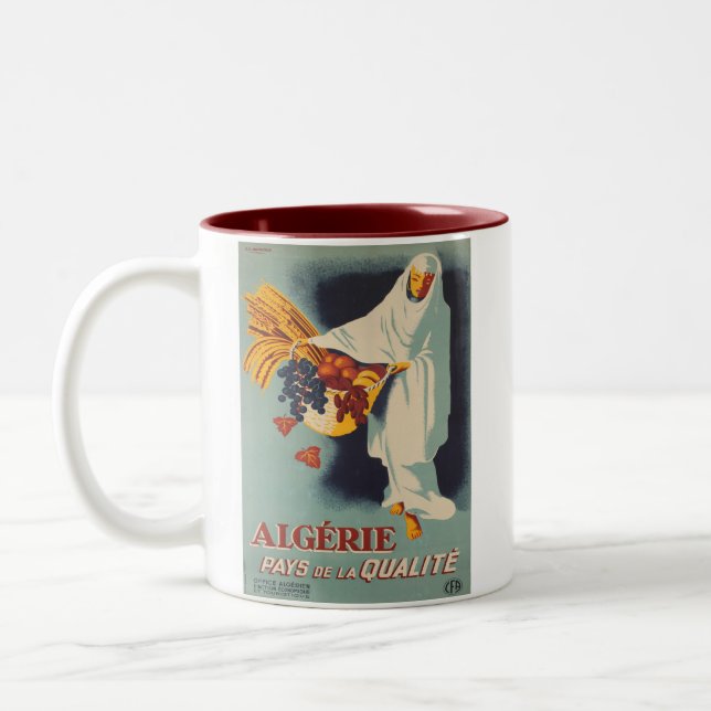 ALGERIE Two-Tone COFFEE MUG (Left)