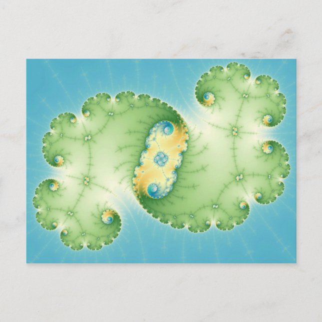 Alges - Fractal Postcard (Front)