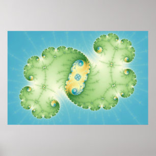 Alges - Fractal Poster