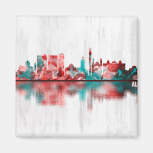Algiers Algeria Skyline Magnet