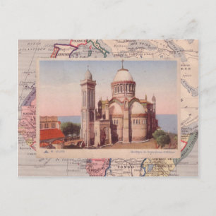 Algiers, Church of Notre Dame d'Afrique Postcard