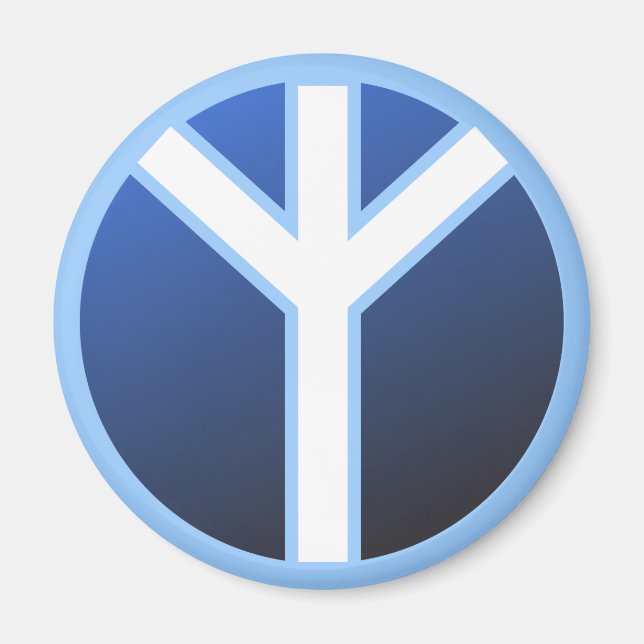 Algiz Rune Magnet (Front)