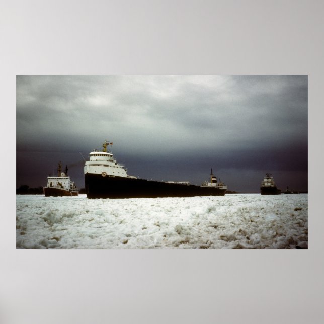 Algocen on the St. Clair River Poster (Front)