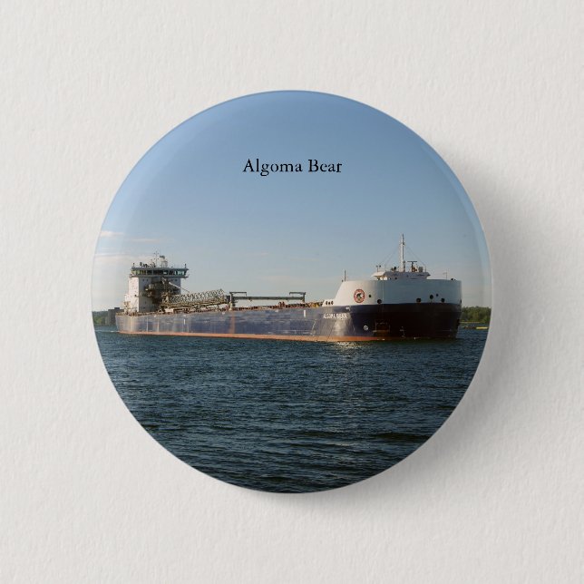 Algoma Bear button (Front)