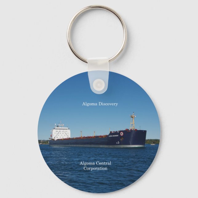 Algoma Discovery magnet Key Ring (Front)