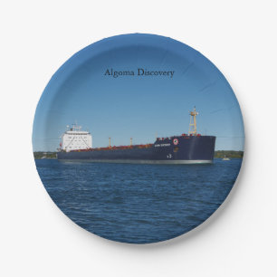 Algoma Discovery paper plate