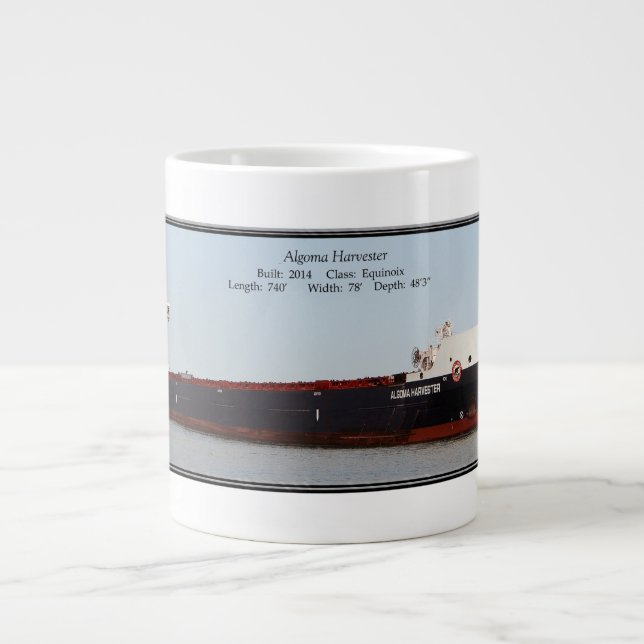Algoma Harvester jumbo mug (Front)