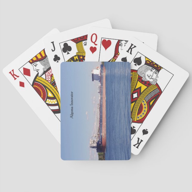 Algoma Innovator playing cards (Back)